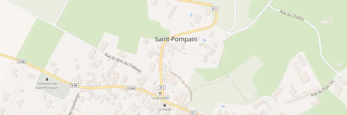 Plan du 2 Ple de l’Espéranto à Saint-Pompain