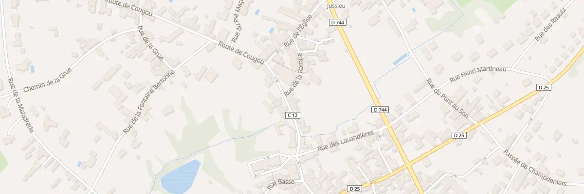 Plan du 33 Rue de l’Epargne à Coulonges-sur-l’Autize