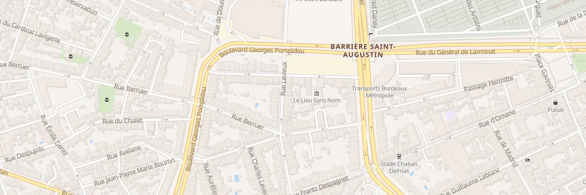 Plan du 45B Rue Levieux à Bordeaux