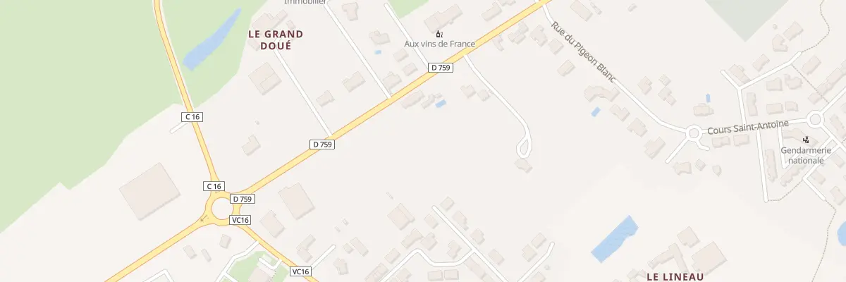 Plan du 55 Rue de la Vendée à Nueil-les-Aubiers