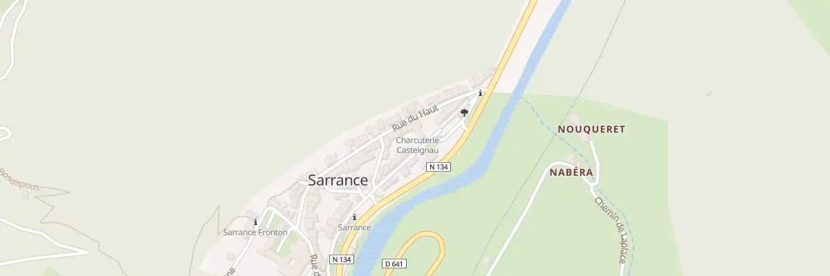 Plan du 5 Rue du Haut à Sarrance