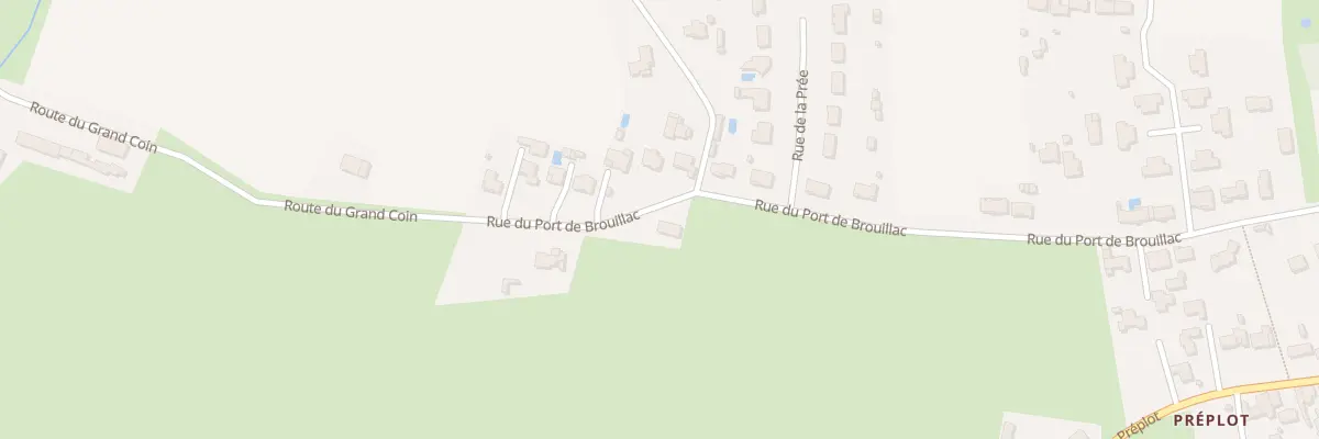 Plan du 135 Rue du Port du Brouillac à Coulon