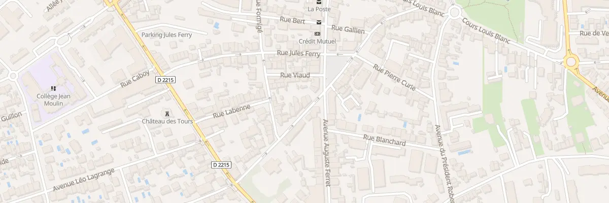 Plan du 47 Rue Emile Zola au Bouscat