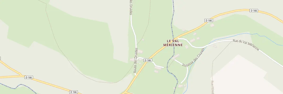 Plan du 1 Che du Val Mérienne à Condé-en-Normandie