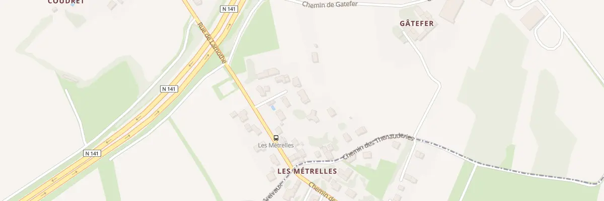 Plan du 25 Rue de Lamothe à Saintes