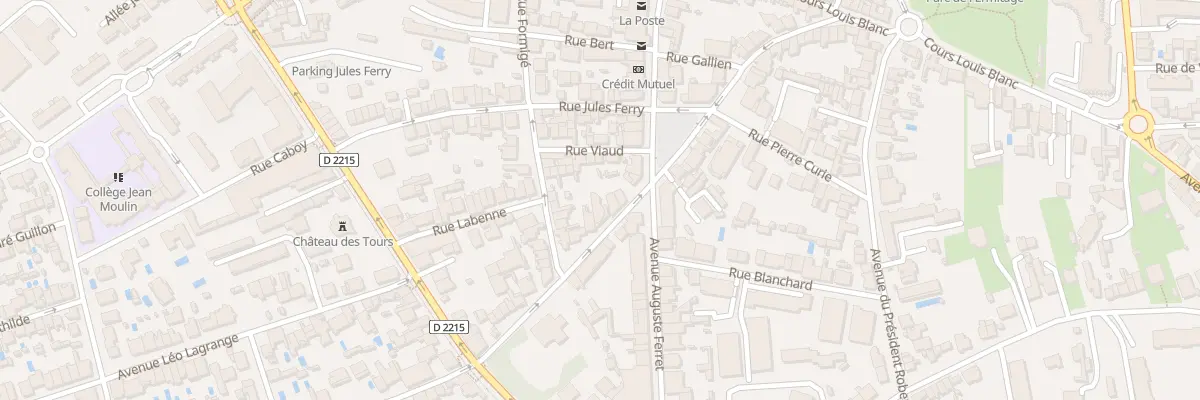 Plan du 51 Rue Emile Zola au Bouscat