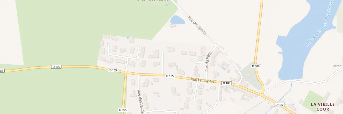 Plan du 3B Rue Principale à Châtelain