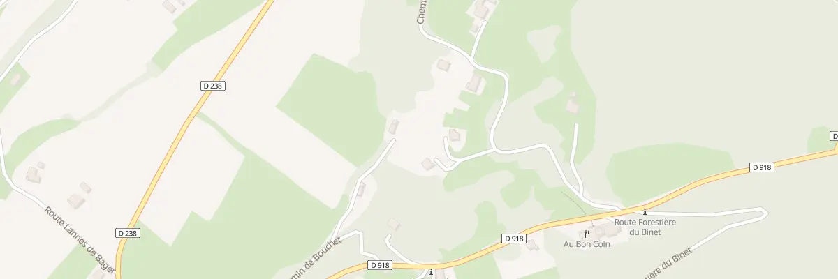 Plan du 2 Che des Marleres à Lurbe-Saint-Christau