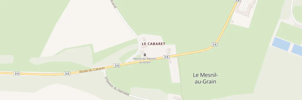 Plan du 5001 Le Cabaret au Mesnil-au-Grain