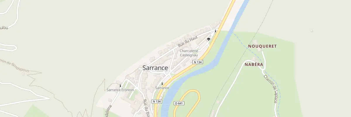 Plan du 5027 Village à Sarrance