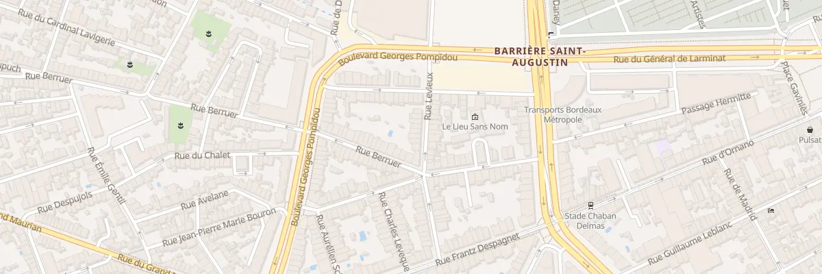 Plan du 34 Rue Levieux à Bordeaux