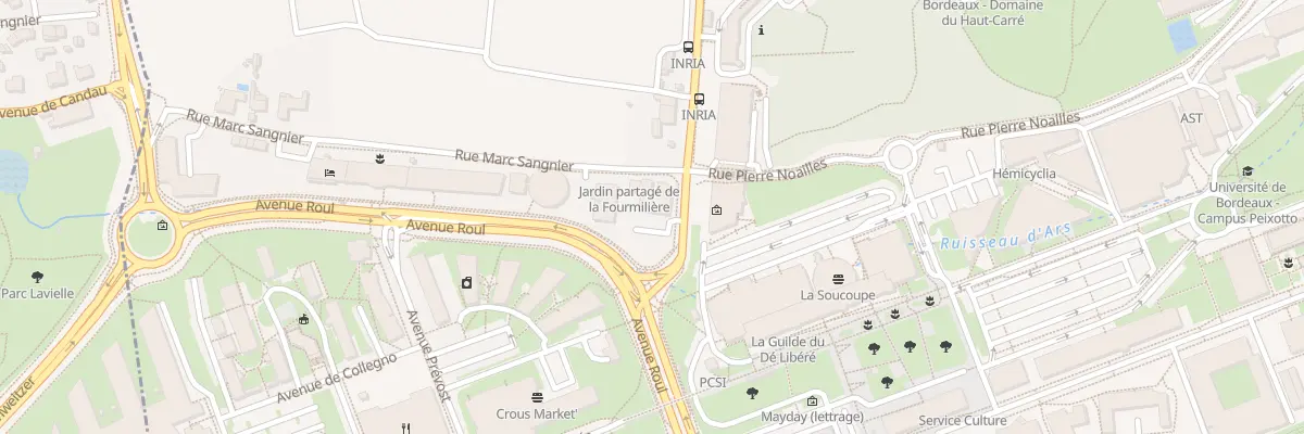 Plan du 211 Av Vieille Tour à Talence