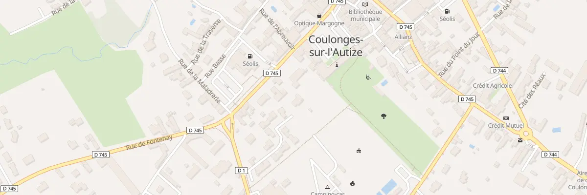 Plan du 14B Rue de Fontenay à Coulonges-sur-l’Autize