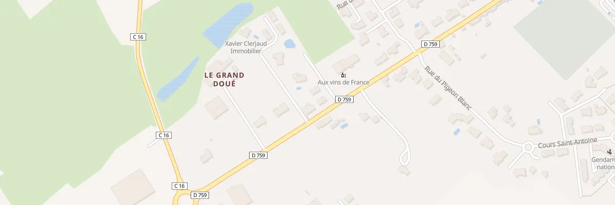 Plan du 64 Rue de la Vendée à Nueil-les-Aubiers
