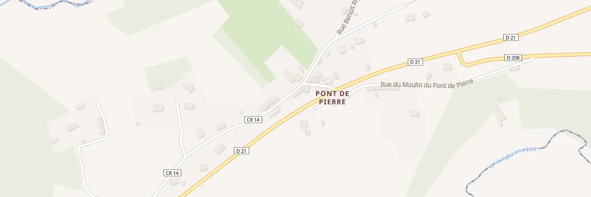 Plan du 10 Rue Benoit Rigault à Champsecret