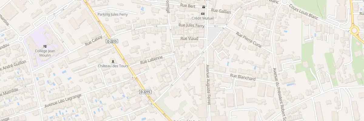 Plan du 50 Rue Formigé au Bouscat
