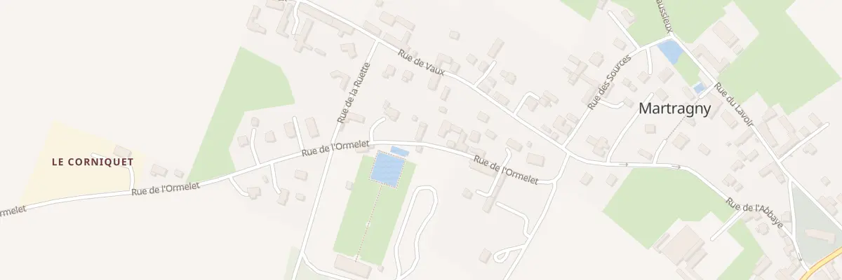 Plan du 12 Rue de l’Ormelet à Moulins-en-Bessin