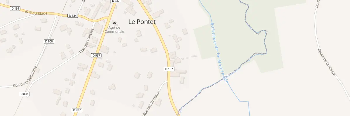 Plan du 261 Rte de Bel Air à Eyrans