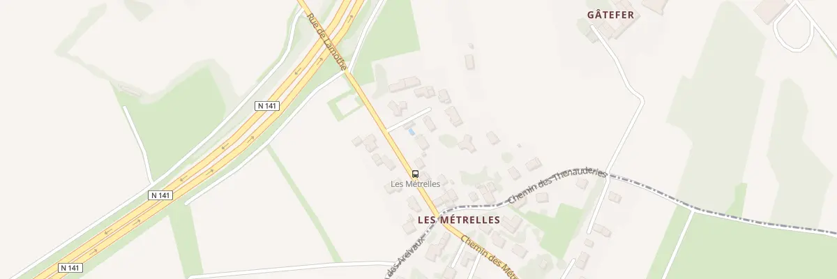 Plan du 33 Rue de Lamothe à Saintes