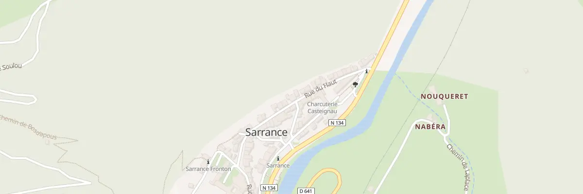Plan du 32 Rue du Haut à Sarrance