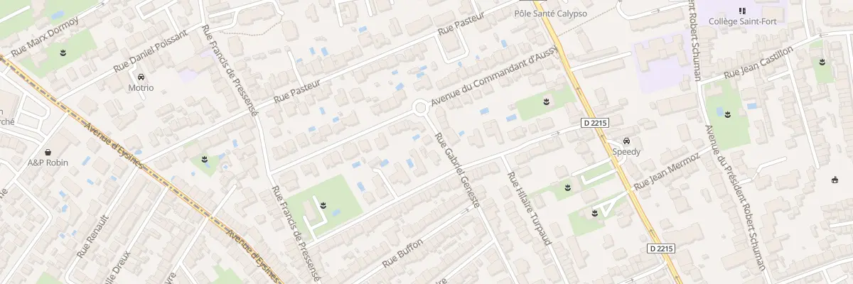 Plan du 22 Rue Gabriel Geneste au Bouscat