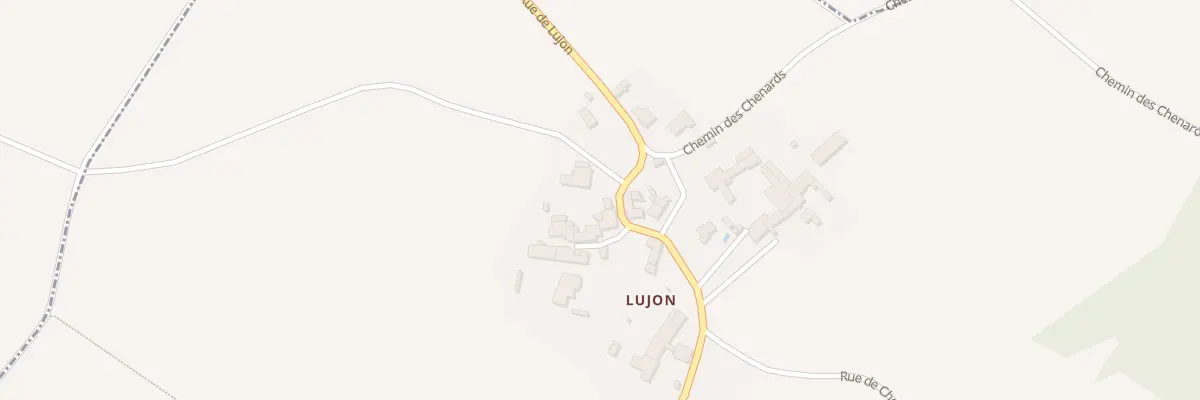 Plan du 5245 Lujon à Jazennes