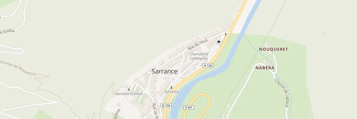 Plan du 15 Rue du Haut à Sarrance