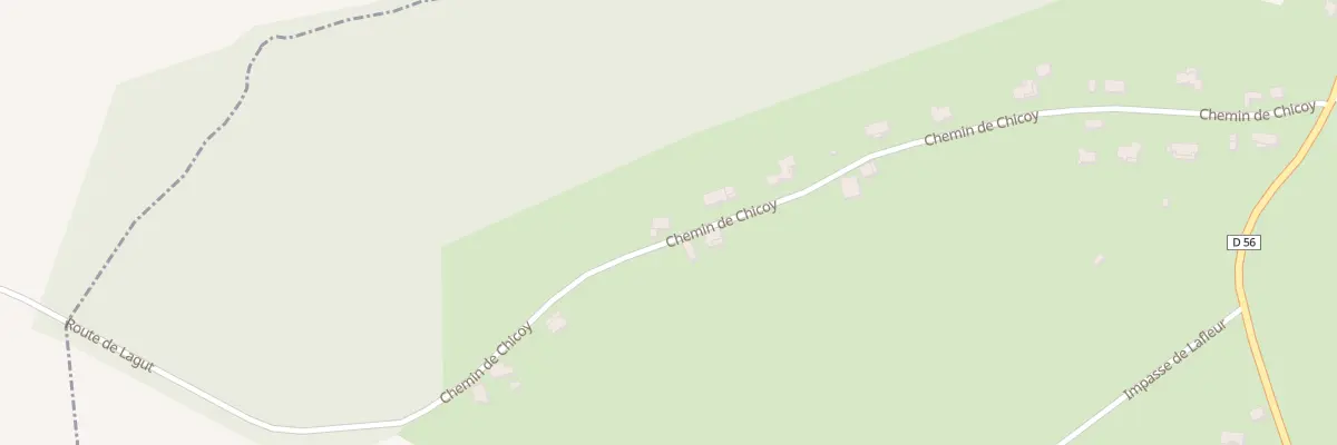 Plan du 41 Bartes de Paou à Lacrabe