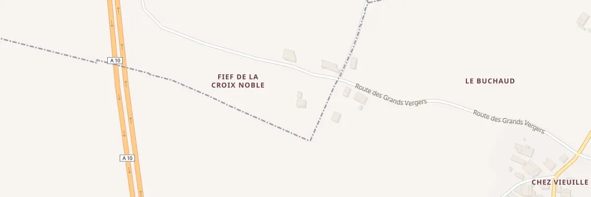 Plan du 1 Moulin de chez Vieuille à Saint-Ciers-du-Taillon