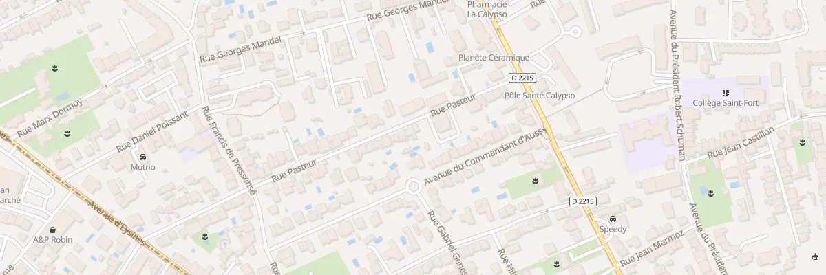 Plan du 30 Rue Pasteur au Bouscat