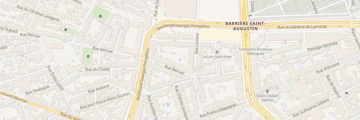 Plan du 39 Rue Berruer à Bordeaux