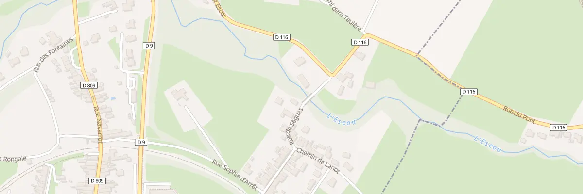 Plan du 67 Rue de Sègues à Oloron-Sainte-Marie