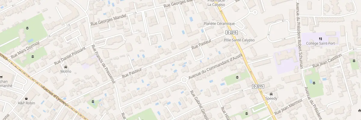 Plan du 32 Rue Pasteur au Bouscat