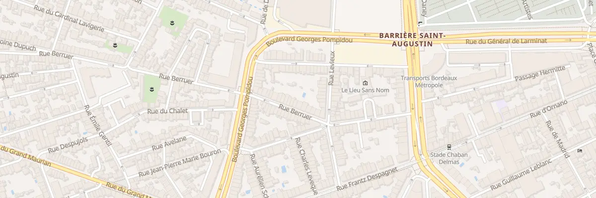 Plan du 41 Rue Berruer à Bordeaux