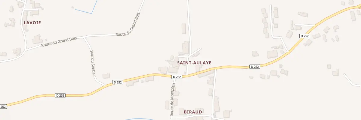 Plan du 41 Rte de Saint Aulaye à Mazion