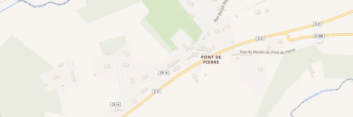 Plan du 13 Rue Benoit Rigault à Champsecret