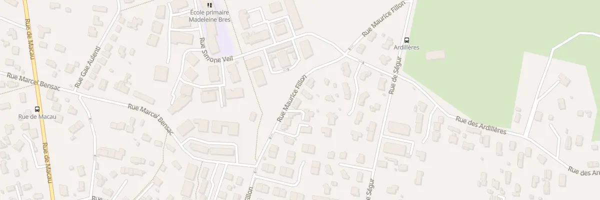 Plan du 76 Rue Maurice Fillon à Parempuyre