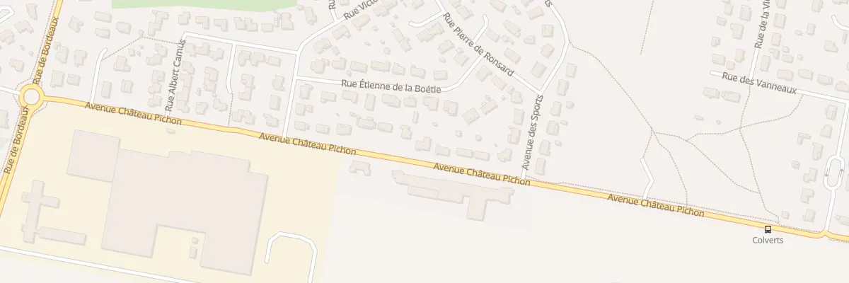 Plan du 31 Av du Chateau Pichon à Parempuyre