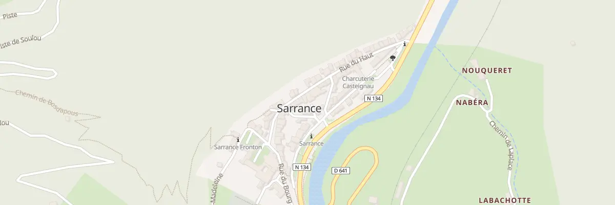 Plan du 21 Rue du Haut à Sarrance