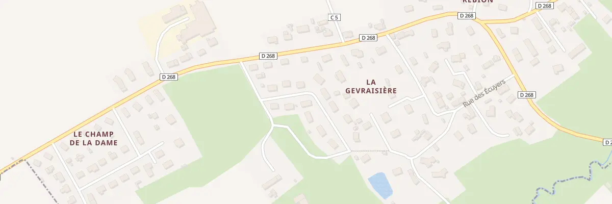 Plan du 6 Rue des Trois Chenes à La Lande-Patry