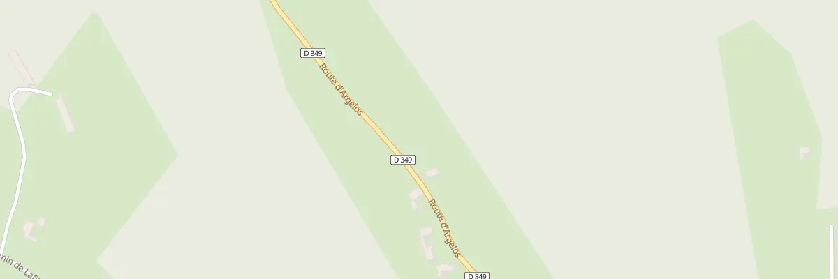 Plan du 2248 Rte d’Argelos à Poudenx
