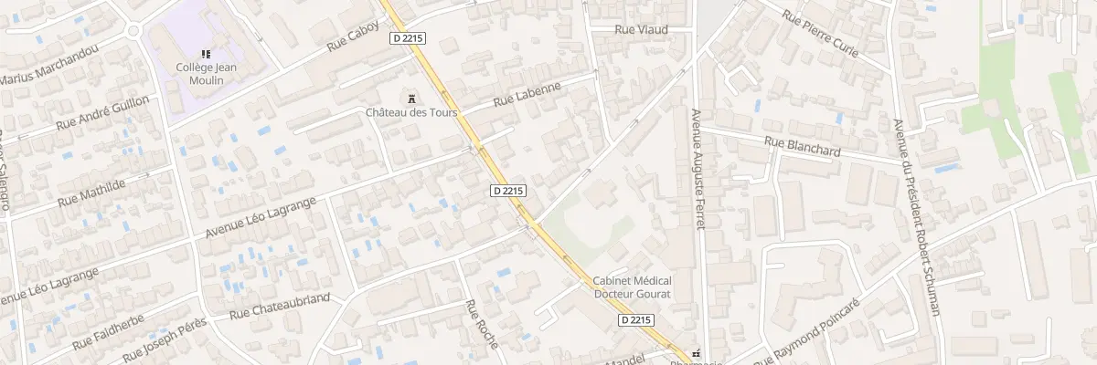 Plan du 73 Rue Emile Zola au Bouscat