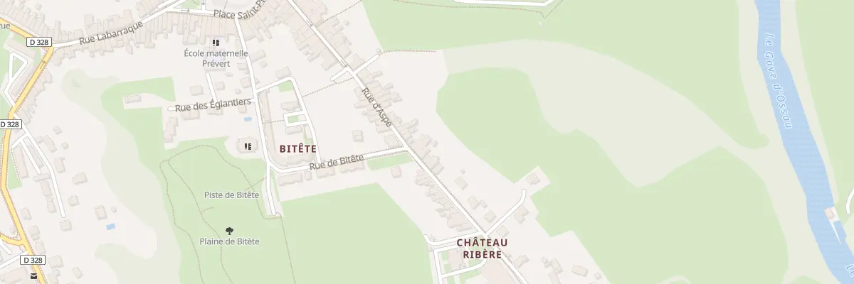 Plan du 51 Rue d’Aspe à Oloron-Sainte-Marie
