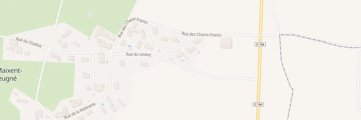Plan du 8 Rue du Verger de la Belle Epin à Saint-Maixent-de-Beugné