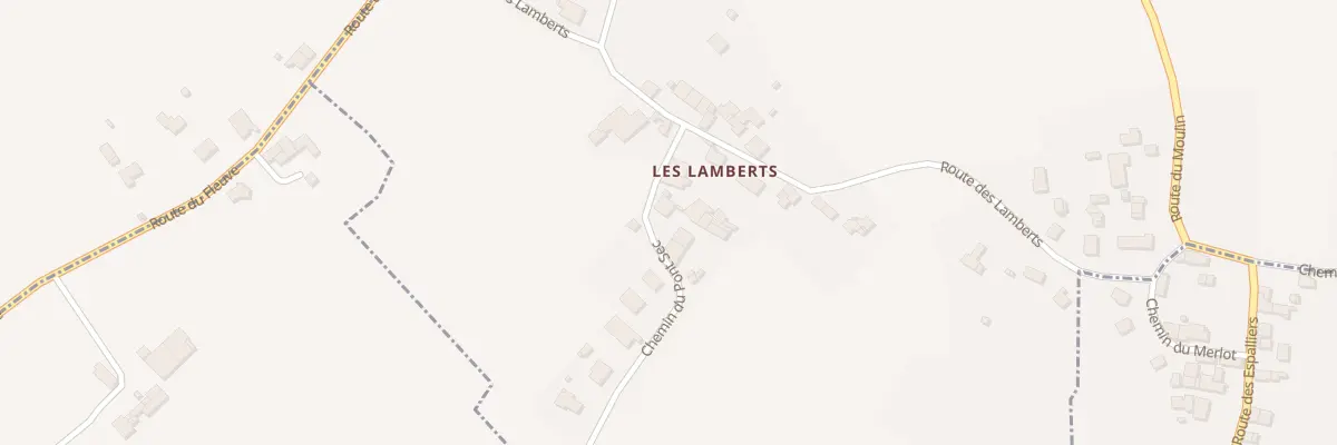 Plan du 9 Che du Pont Sec à Comps