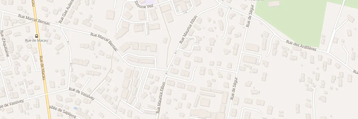 Plan du 18B Rue Maurice Fillon à Parempuyre