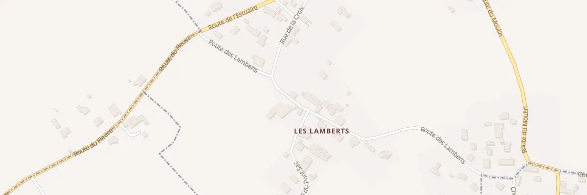 Plan du 9 Rte des Lamberts à Comps