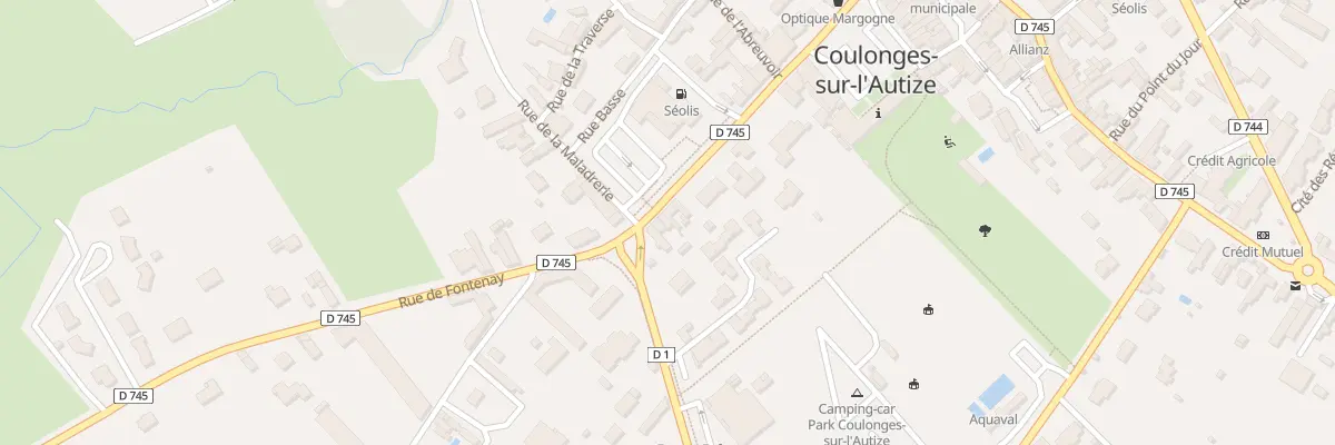 Plan du 26 Rue de Fontenay à Coulonges-sur-l’Autize
