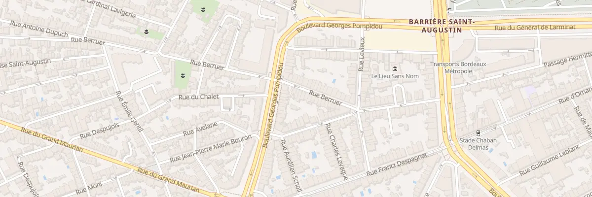 Plan du 64 Rue Berruer à Bordeaux