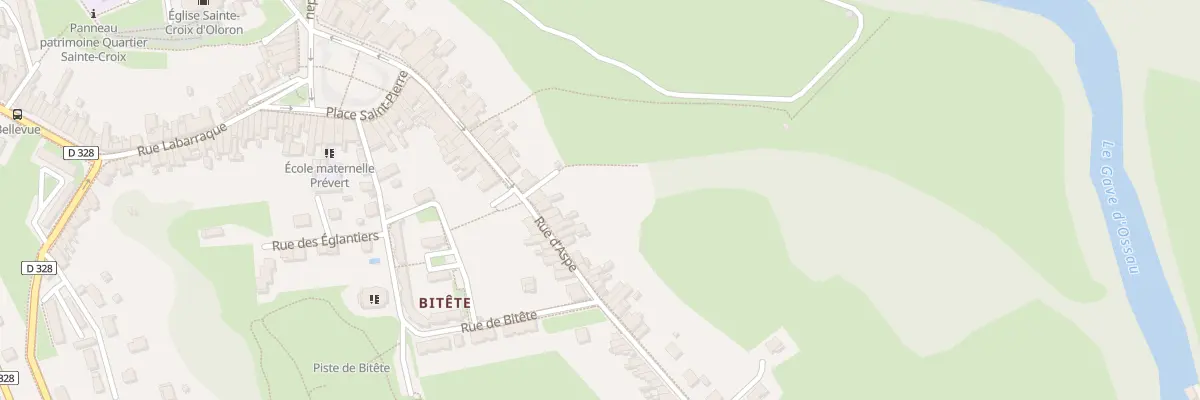 Plan du 29 Rue d’Aspe à Oloron-Sainte-Marie